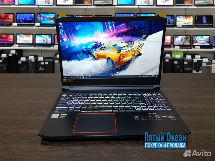 Игровой ноутбук Acer Nitro, RTX 3060 6G