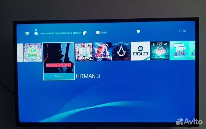 Sony PS4 Прошитая с 9000 играми