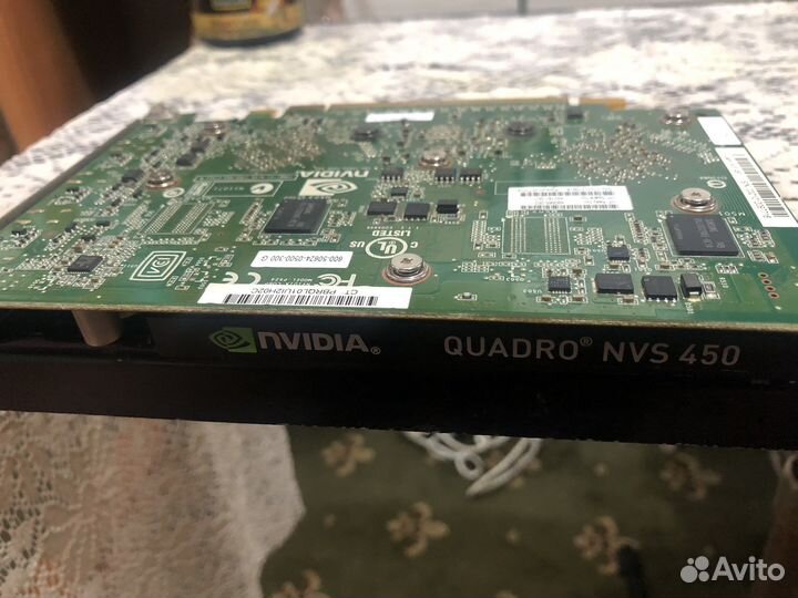 Видеокарта nvidia quadro NVS 450