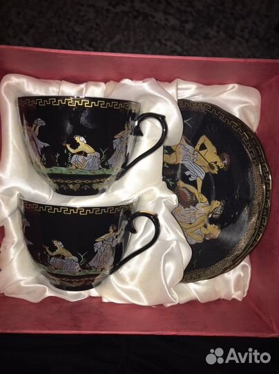 Чайная пара чайный сервиз fbteam arts collection