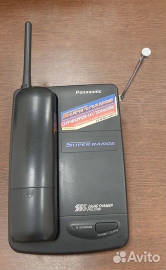 Радиотелефон Panasonic KX-TC408RU-B