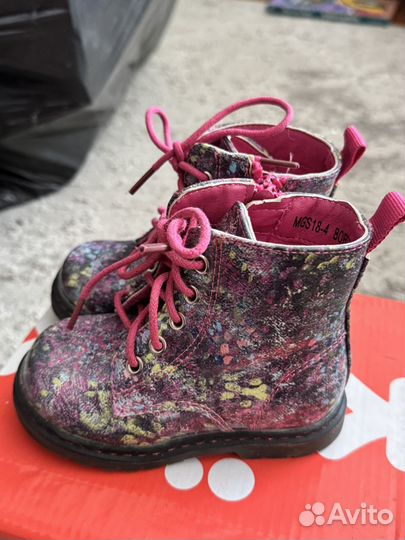 Ботинки для девочки 22 размер демисезон