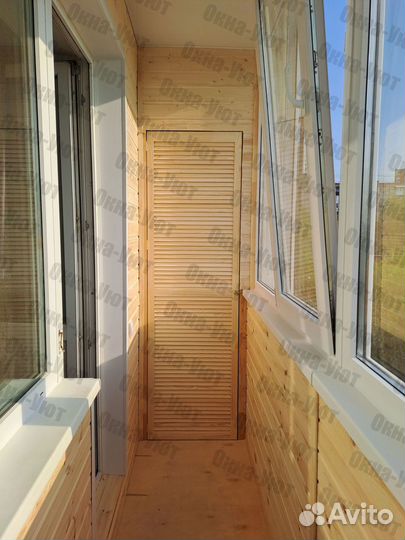 Остекление балконов / лоджий (утепление, отделка)