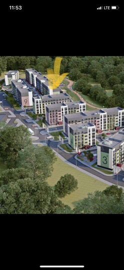 2-к. квартира, 57,5 м², 2/5 эт.