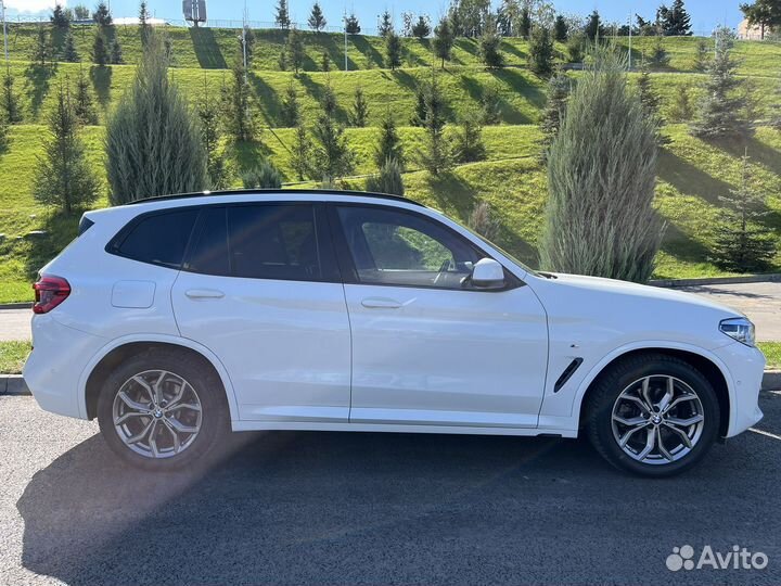 BMW X3 2.0 AT, 2020, 86 000 км