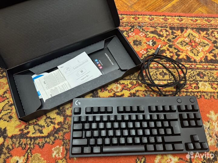 Logitech g pro x клавиатура