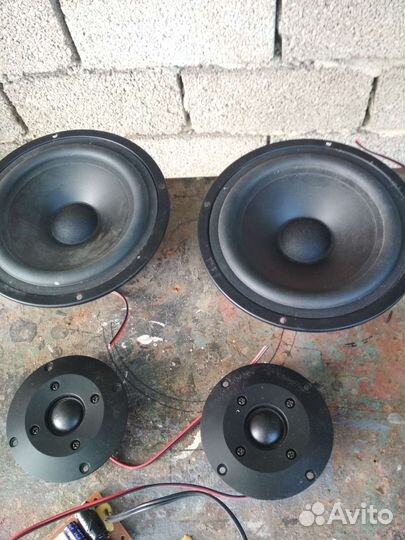 Динамики с больших колонок 25 ват 6 ом и 15 ват 4