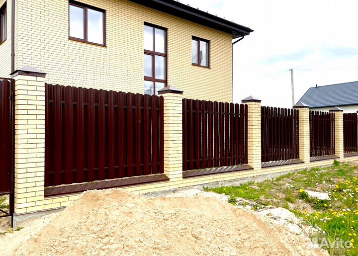 Забор из 3D сетки