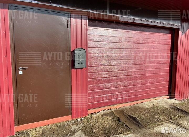 Секционные ворота гаражные