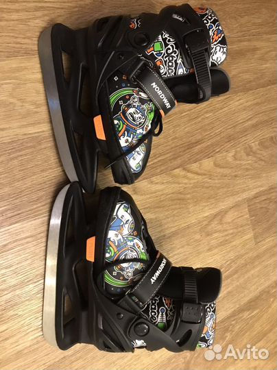 Коньки раздвижные nordway 26 31