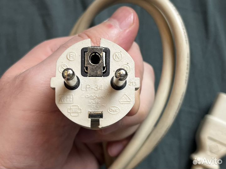 Провод питания б/у