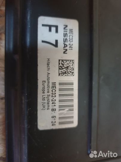 Блок управления двигателем Nissan Almera N16