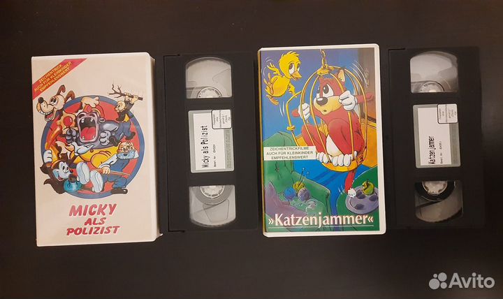 Мультфильмы Дисней кассеты VHS