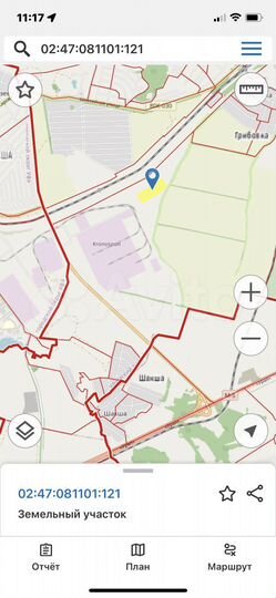 Участок 4,6 га (СНТ, ДНП)