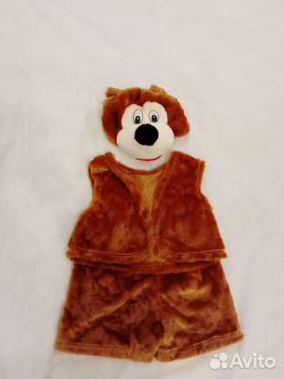 Новогодний костюм медведя 110