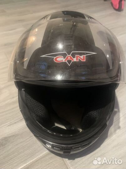 Мотоциклетный шлем размер M