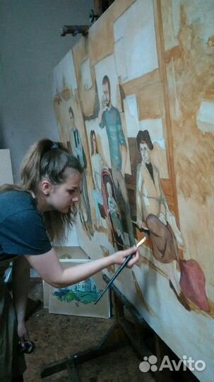 Художник/Портрет по фото/Роспись стен