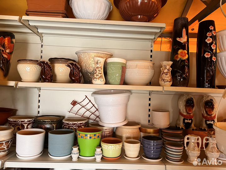 Керамические горшки