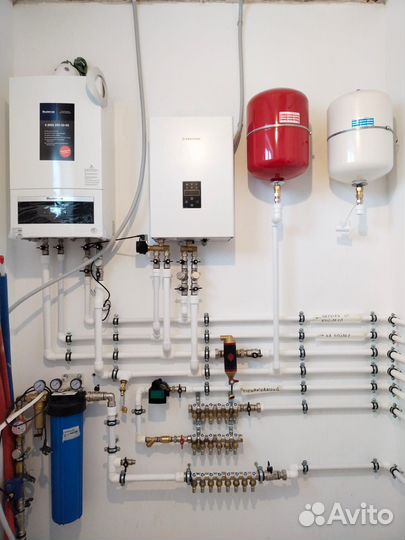 Монтаж систем отопления