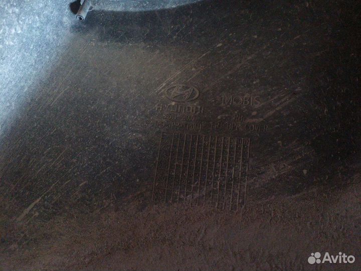 Бампер solaris 1