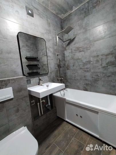 Ремонт ванных туалета санузла под ключ