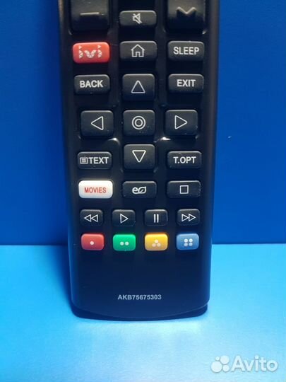 Пульт для тв LG AKB75675303 с кнопкой 