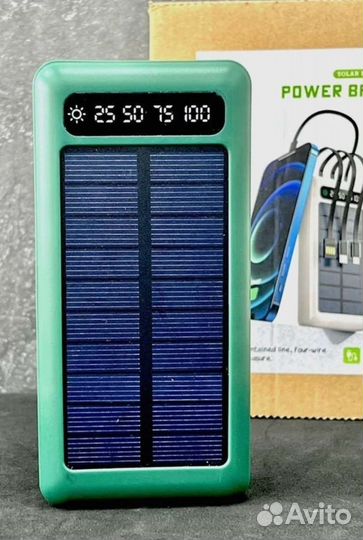 Павербанк 50000 новый на солнечных батареях