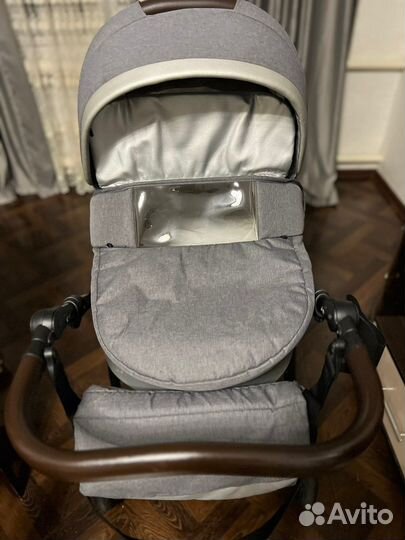 Коляска Tutis nanni 2 в 1 эко кожа