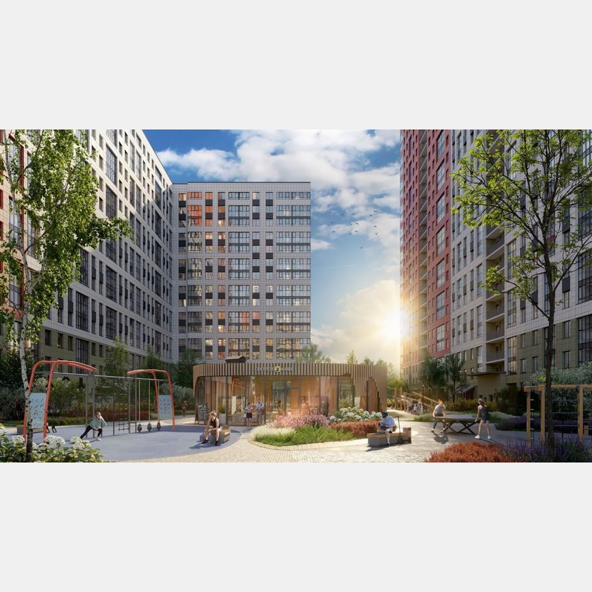 2-к. квартира, 53,5 м², 17/25 эт.