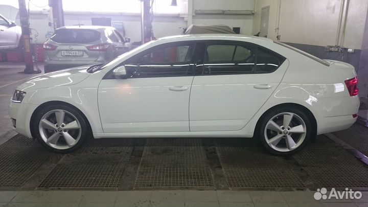 Skoda Octavia A7 многорычажка Пружины -30 eibach