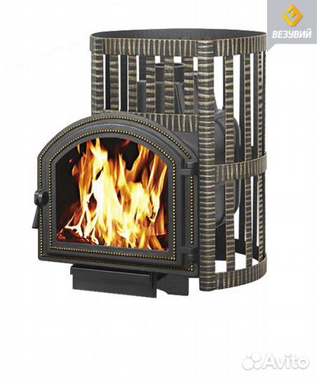 Печь банная чугунная Везувий Легенда