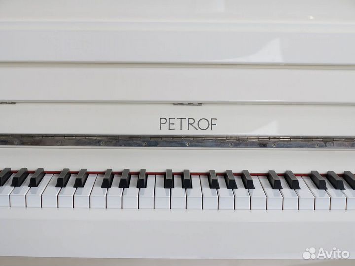 Пианино Petrof Middle P 118 S1 белое + доставка