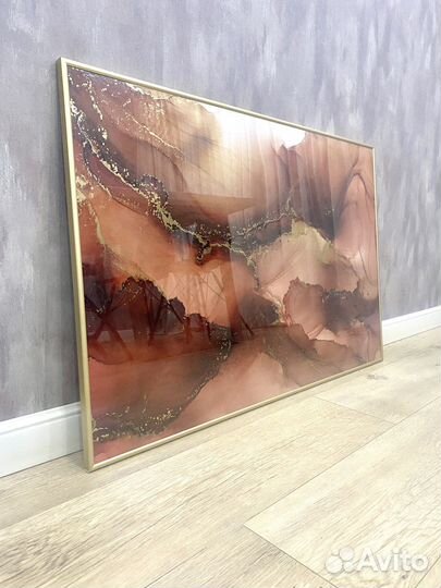 Интерьерная картина спиртовыми чернилами