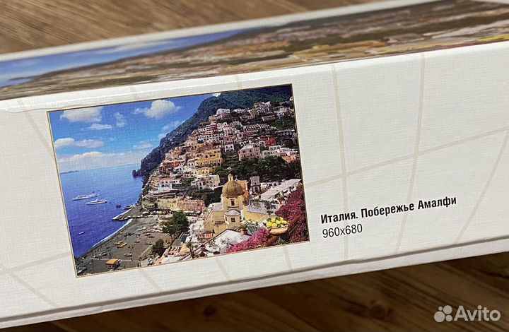 Пазл на 2000 деталей с ковриком