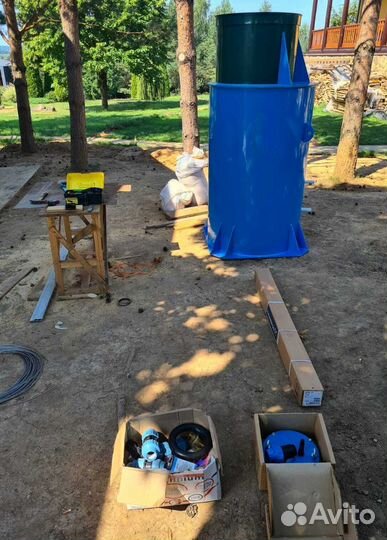 Обустройство скважины с кессоном