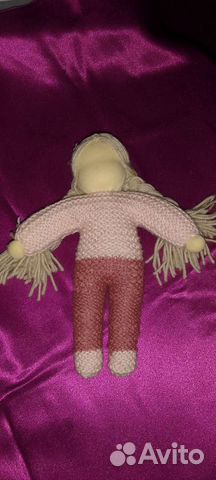 Кукла вязаная без лица заготовка