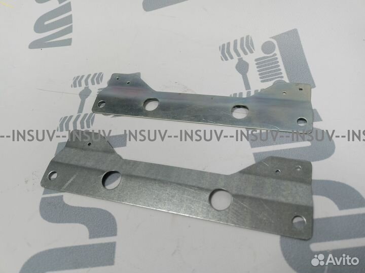 Пластины для установки решетки урбан на ниву 21213