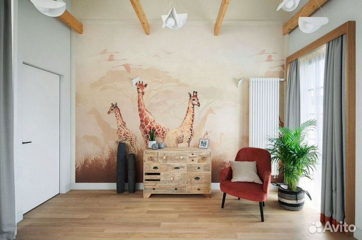 Дверь скрытая под отделку