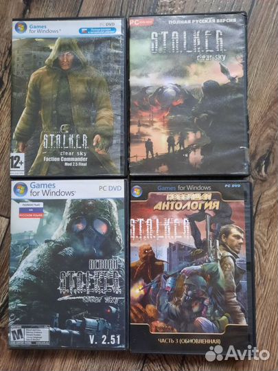 Stalker игровые диски для пк