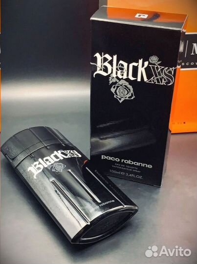 Духи мужские black xs ОАЭ