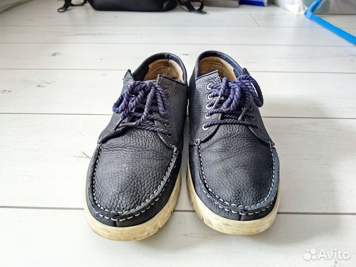 Туфли мокасины Respect, мужские,нубук, 42 размер