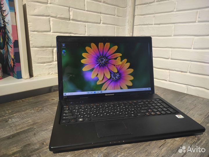 Бизнес ноутбук Lenovo SSD120+HDD500 15.6 HD