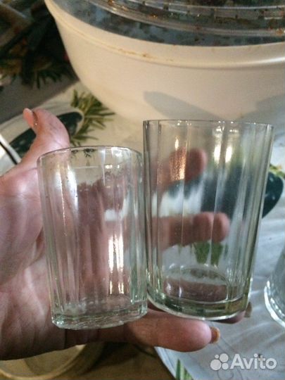 Стаканы граненые СССР