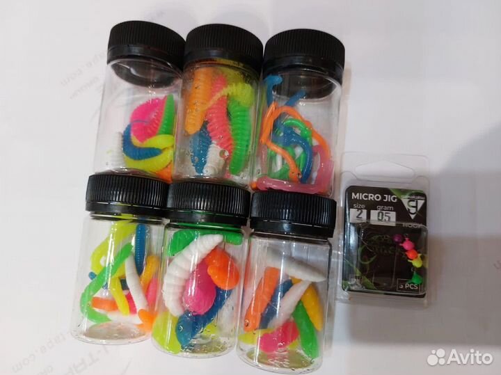 Светонакопительные форелевые микс приманки