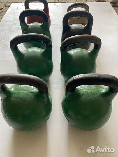 Гири 24 кг 32 кг