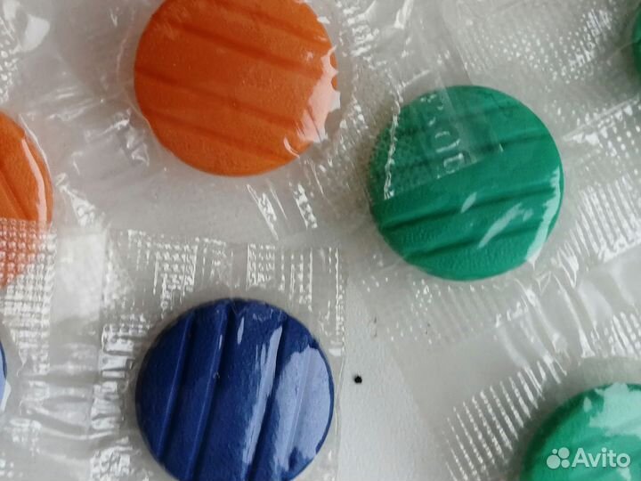 Пуговицы Стекло Клёпки Металл