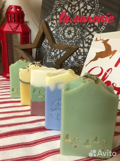 Ароматические свечи Мыло ручной работы