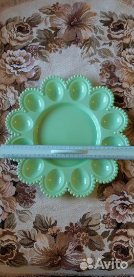 Блюдо для яиц и кулича - Новое - 30 см