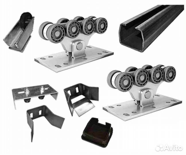 Комплектующие для откатных ворот Alutech