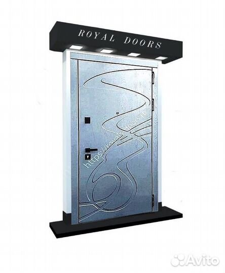 Современная металлическая дверь с терморазрывом